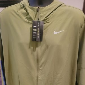 Green XXL Dri Fit running jacket